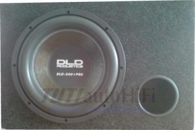 DLD autóhifi szubláda 30 cm nyomóval DLD autóhifi szubláda 30 cm nyomóval