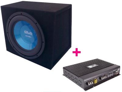 DLD 500+ zárt szubláda+Kicx 500W erősítő DLD 500+ zárt szubláda+Kicx 500W erősítő