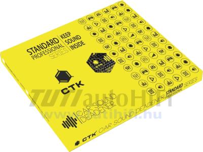 Rezgéscsillapító alu bevonattal, csomagban Rezgéscsillapító alu bevonattal, csomagban